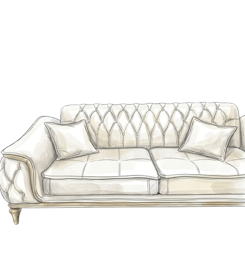 Элемент декора — диван